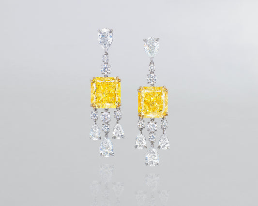 Radiant Diamond Fusion Earring – Shreedevi Jewellers